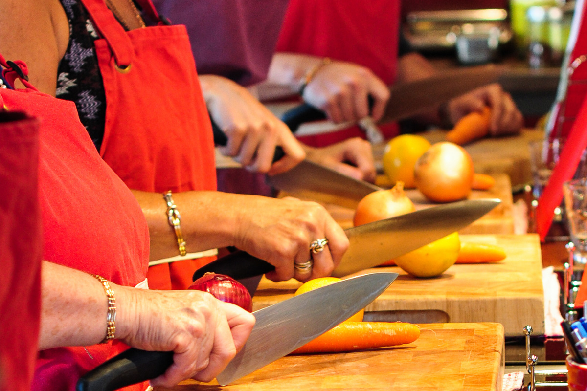 food waste cooking class