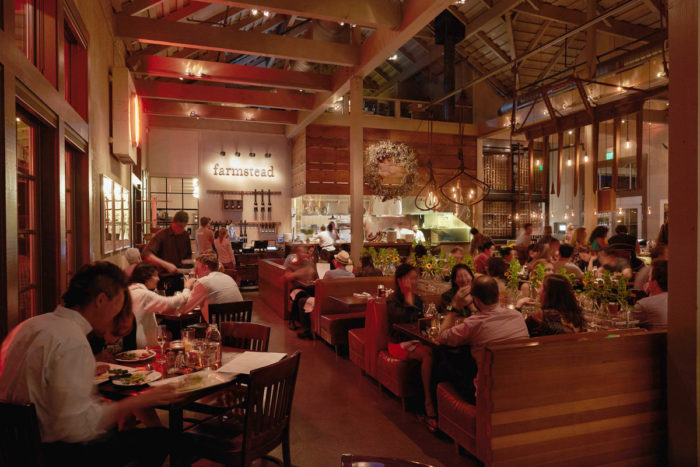 The Farmstead restaurant at Long Meadows Ranch. (Photo credit: Shea Evans Photography)